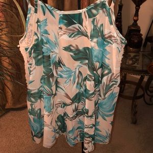 BKE Tops - BKE Sequined / Floral Tank BKE Tops - BKE Sequined / Floral Tank